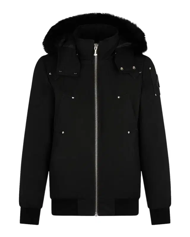 Men 's Shearling Ballistic Bomber Jacket