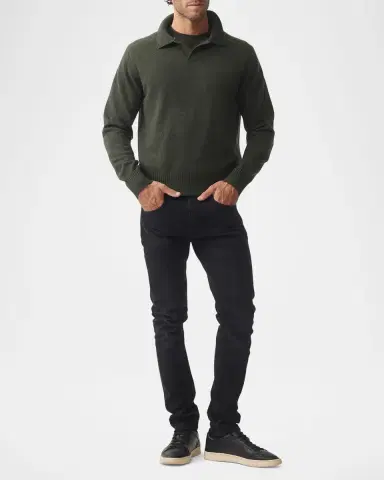 Rodd & Gunn Men's Kingswood Johnny-Collar Polo Sweater | Thumbnail 2 Rodd & Gunn Men's Kingswood Johnny-Collar Polo Sweater | Thumbnail 2