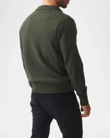 Rodd & Gunn Men's Kingswood Johnny-Collar Polo Sweater | Thumbnail 3 Rodd & Gunn Men's Kingswood Johnny-Collar Polo Sweater | Thumbnail 3