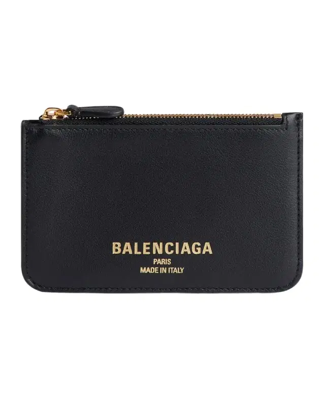 Cash 2.0 Zip Leather Card Holder