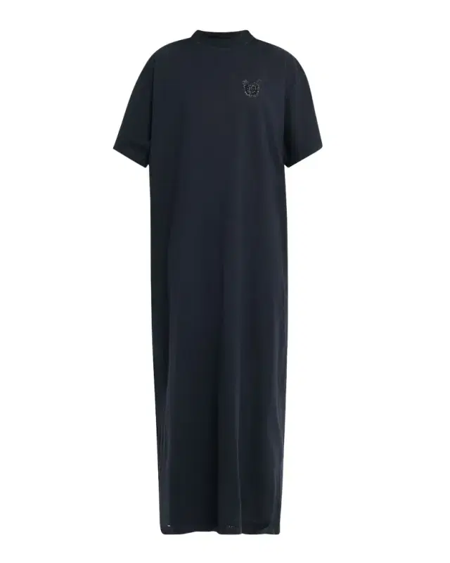 Logo Short-Sleeve Maxi T-Shirt Dress