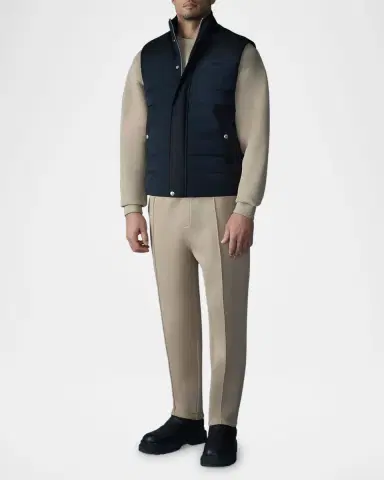Mackage Men's Brody Down-Filled Quilted Vest | Thumbnail 4