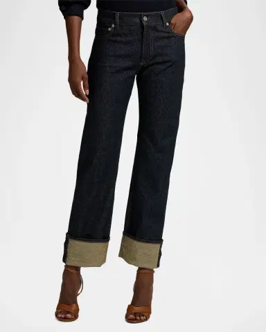 Ralph Lauren Collection Adderley Cuffed Slim Jeans | Thumbnail 3
