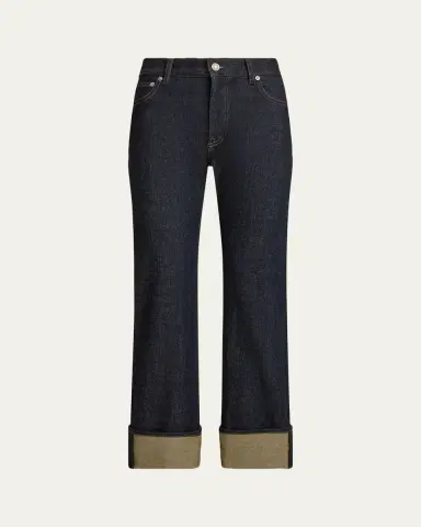 Ralph Lauren Collection Adderley Cuffed Slim Jeans | Thumbnail 4