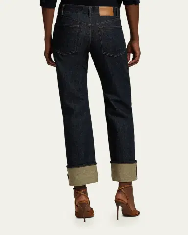 Ralph Lauren Collection Adderley Cuffed Slim Jeans | Thumbnail 6