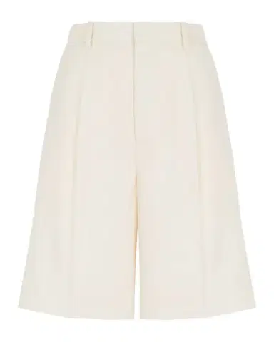 Ralph Lauren Collection Minetta Wool Gabardine Shorts | Thumbnail 1
