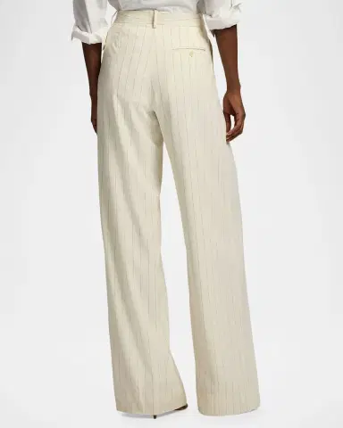 Ralph Lauren Collection Jody Striped Wool Pants | Thumbnail 2 Ralph Lauren Collection Jody Striped Wool Pants | Thumbnail 2