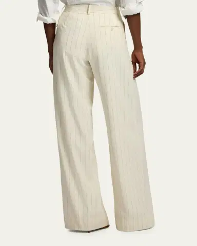 Ralph Lauren Collection Jody Striped Wool Pants | Thumbnail 6 Ralph Lauren Collection Jody Striped Wool Pants | Thumbnail 6