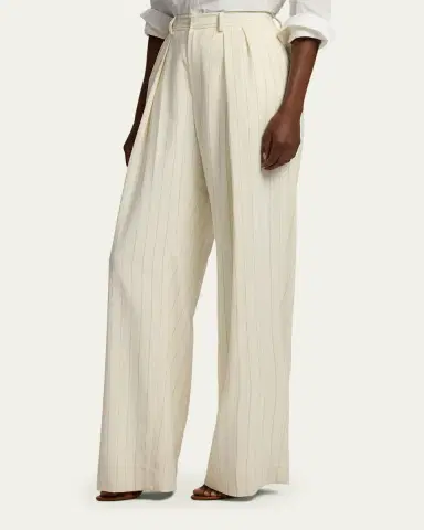 Ralph Lauren Collection Jody Striped Wool Pants | Thumbnail 7 Ralph Lauren Collection Jody Striped Wool Pants | Thumbnail 7