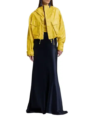 Ralph Lauren Collection Leather Crop Utility Jacket | Thumbnail 1 Ralph Lauren Collection Leather Crop Utility Jacket | Thumbnail 1