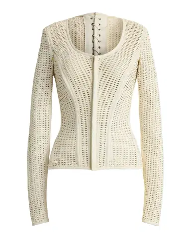 Ralph Lauren Collection Tabetha Woven Lambskin Jacket | Thumbnail 1 Ralph Lauren Collection Tabetha Woven Lambskin Jacket | Thumbnail 1