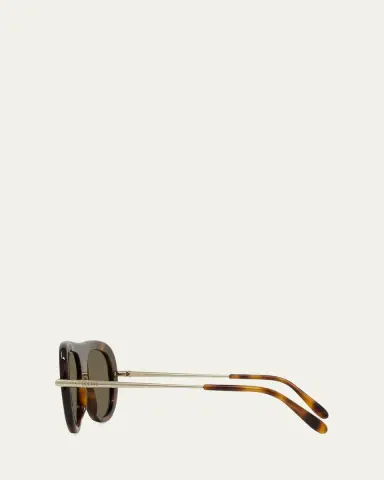 Loewe Slim 52mm Pilot Sunglasses | Thumbnail 4 Loewe Slim 52mm Pilot Sunglasses | Thumbnail 4