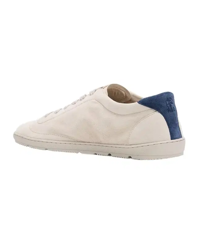 Men's Suede T-Toe Low-Top Sneakers