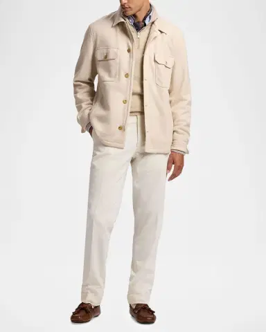 Ralph Lauren Purple Label Felton Cashmere-Blend Shirt Jacket | Thumbnail 2 Ralph Lauren Purple Label Felton Cashmere-Blend Shirt Jacket | Thumbnail 2
