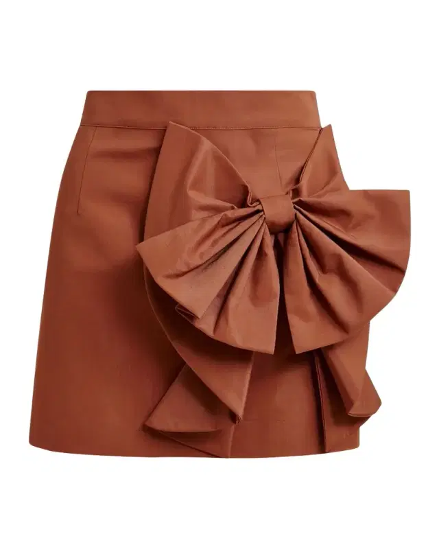 Joyous 3D Bow Mini Skirt