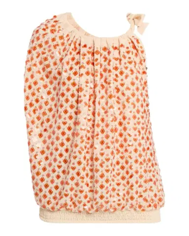 Essentiel Antwerp Jocelyn Sequined Asymmetric Tie-Neck Top | Thumbnail 1 Essentiel Antwerp Jocelyn Sequined Asymmetric Tie-Neck Top | Thumbnail 1