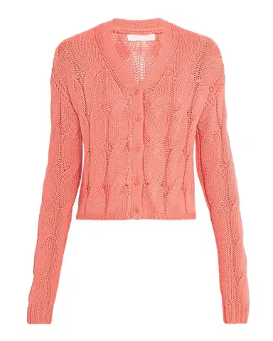 Sablyn Jolie Cropped Cable-Knit Cashmere Cardigan | Thumbnail 1