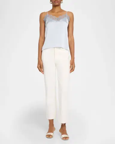 Sablyn Bobbi Lace-Trim Silk Cami | Thumbnail 2 Sablyn Bobbi Lace-Trim Silk Cami | Thumbnail 2