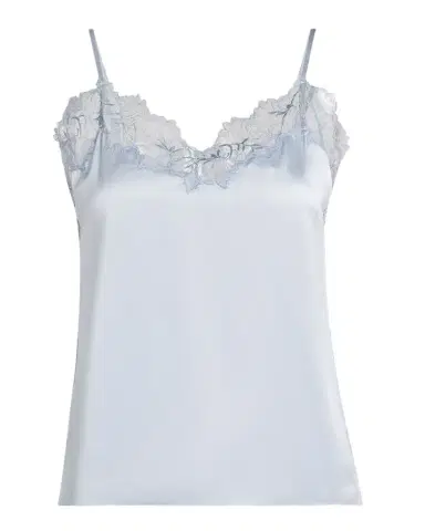 Sablyn Bobbi Lace-Trim Silk Cami | Thumbnail 1 Sablyn Bobbi Lace-Trim Silk Cami | Thumbnail 1