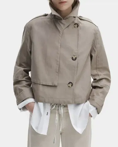 Rag & Bone Jamie Cropped Cotton Trench Coat | Thumbnail 2 Rag & Bone Jamie Cropped Cotton Trench Coat | Thumbnail 2