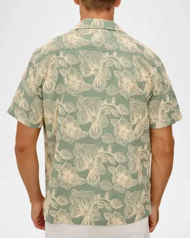 Rails Men's Short-Sleeve Tyler Floral Shirt | Thumbnail 3