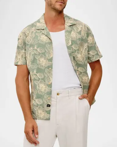 Rails Men's Short-Sleeve Tyler Floral Shirt | Thumbnail 4
