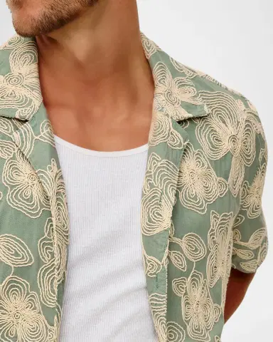 Rails Men's Short-Sleeve Tyler Floral Shirt | Thumbnail 5