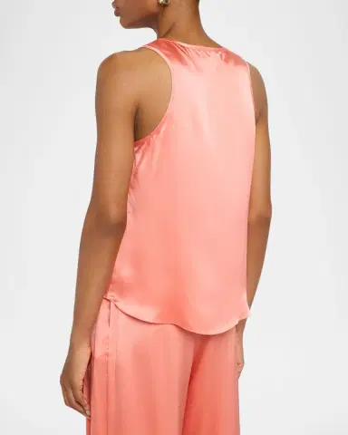 Sablyn Claudia Silk Scoop-Neck Tank Top | Thumbnail 3 Sablyn Claudia Silk Scoop-Neck Tank Top | Thumbnail 3
