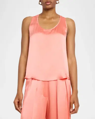 Sablyn Claudia Silk Scoop-Neck Tank Top | Thumbnail 4 Sablyn Claudia Silk Scoop-Neck Tank Top | Thumbnail 4