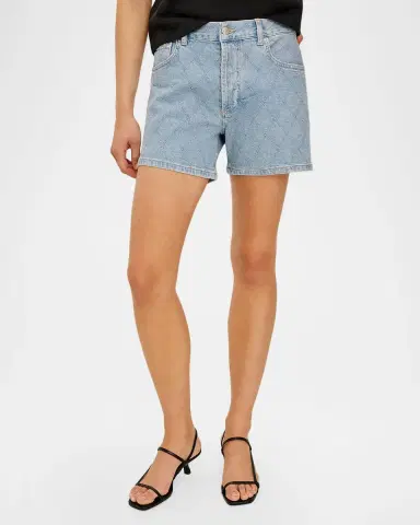 Rails Mesa Lattice Denim Shorts | Thumbnail 3