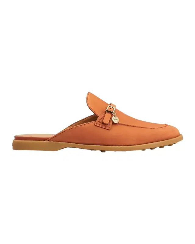 Tod 's Leather Round-Toe Mules