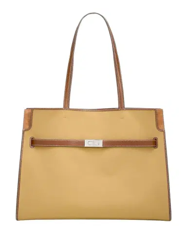 Tory Burch Lee Radziwill Canvas Tote Bag | Thumbnail 1 Tory Burch Lee Radziwill Canvas Tote Bag | Thumbnail 1