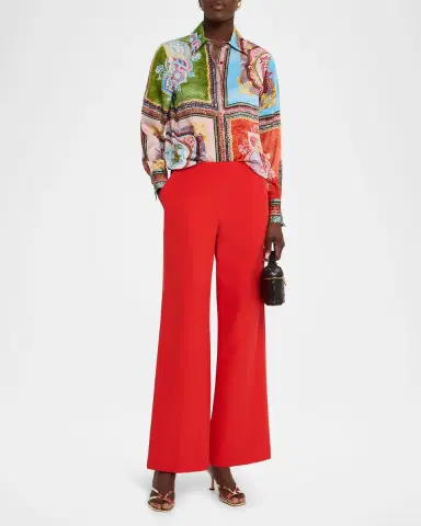 Elie Tahari Johanna Kaleidoscope-Print Shirt | Thumbnail 2 Elie Tahari Johanna Kaleidoscope-Print Shirt | Thumbnail 2