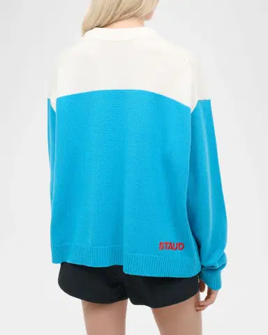 Staud Reya Sequined Shark Sweater | Thumbnail 3 Staud Reya Sequined Shark Sweater | Thumbnail 3