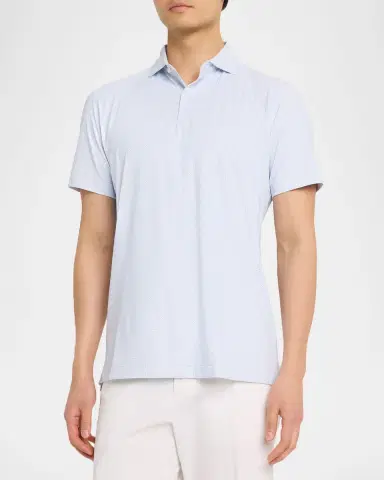 Peter Millar Men's Crown Crafted Alder Performance Jersey Polo Shirt | Thumbnail 4 Peter Millar Men's Crown Crafted Alder Performance Jersey Polo Shirt | Thumbnail 4