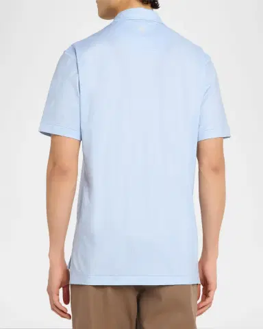 Peter Millar Men's Nautilus Performance Jersey Polo Shirt | Thumbnail 3