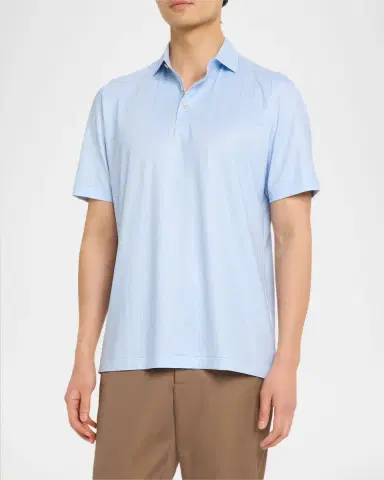 Peter Millar Men's Nautilus Performance Jersey Polo Shirt | Thumbnail 4