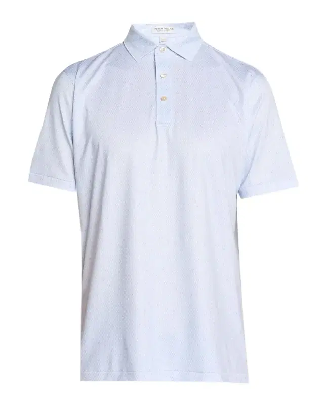 Men 's Geo Skull Performance Jersey Polo Shirt
