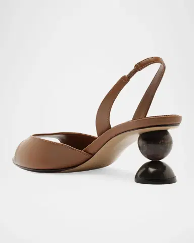 Alexandre Birman 50mm Tropicana Leather Slingback Sandals | Thumbnail 4 Alexandre Birman 50mm Tropicana Leather Slingback Sandals | Thumbnail 4