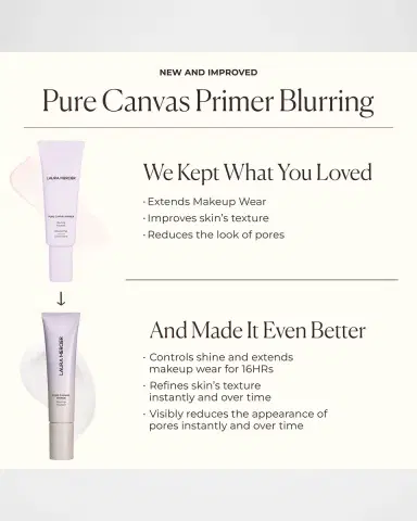 Laura Mercier Mini Pure Canvas Primer - Blurring | Thumbnail 8 Laura Mercier Mini Pure Canvas Primer - Blurring | Thumbnail 8