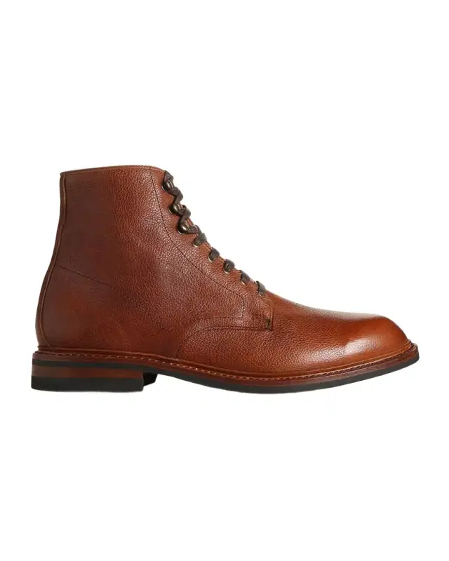 Allen Edmonds Men 's Higgins Leather Lace-Up Boots
