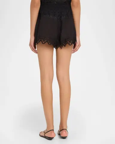 Ramy Brook Diane Eyelet Drawstring Shorts | Thumbnail 2 Ramy Brook Diane Eyelet Drawstring Shorts | Thumbnail 2