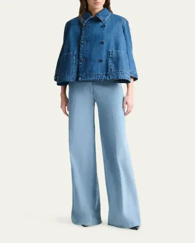 Altuzarra Hayden Denim Double-Breasted Jacket | Thumbnail 2