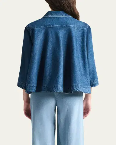Altuzarra Hayden Denim Double-Breasted Jacket | Thumbnail 3