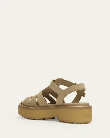 Prada Platform Suede Fisherman Sandals | Thumbnail 2