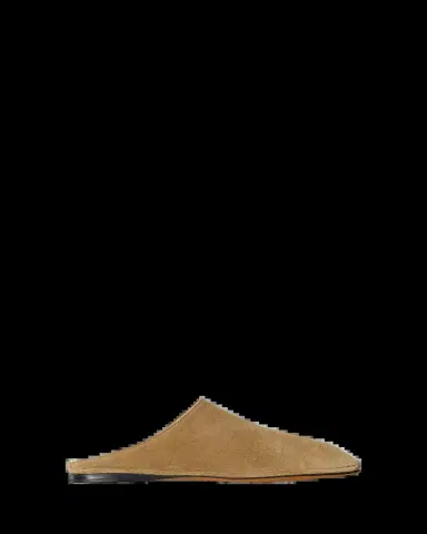 The Row Piper Suede Square-Toe Mules | Thumbnail 3 The Row Piper Suede Square-Toe Mules | Thumbnail 3