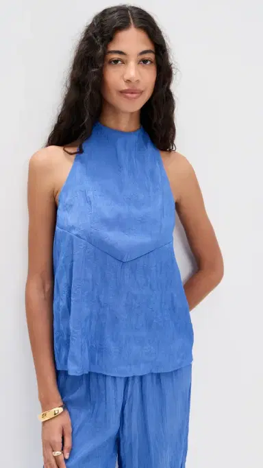 VRG GRL Sierra Cobalt Top Cobalt | Thumbnail 2