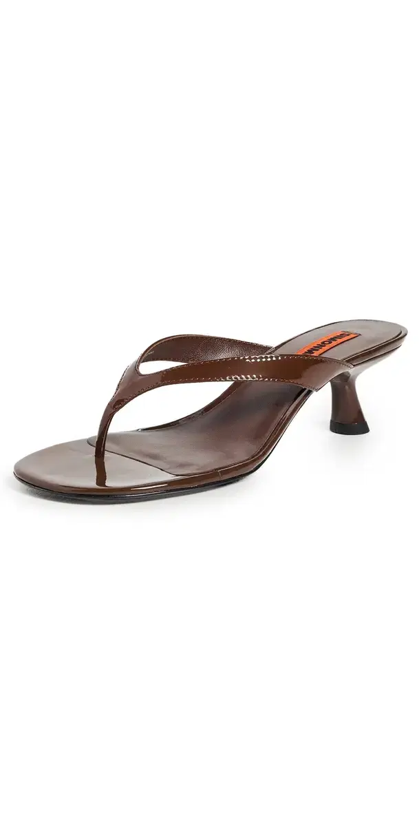 Beep Thong Sandals Chocolate