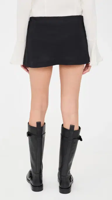 Free People My Little Micro Mini Skirt Black | Thumbnail 3