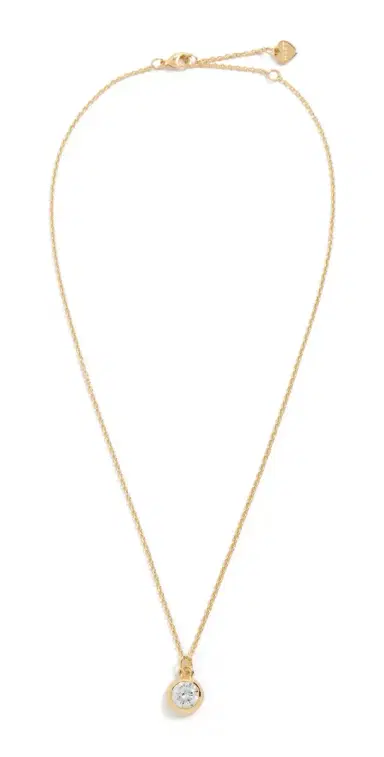 HART Bezel Charm Chain Necklace Gold One Size | Thumbnail 1